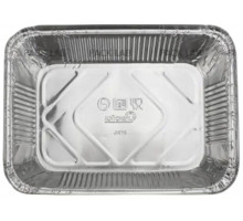 Контейнер из пищевой алюминиевой фольги с крышкой Light 64L (SP64L) 960 мл