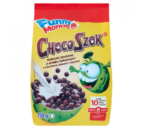 Шарики Funny morning Choco szok 250 г