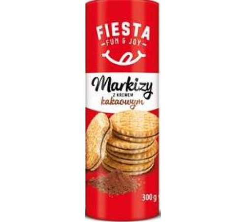 Печиво Fiesta Markizy z kremem kakaowym 300 г