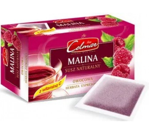 Чай Celmar Малина 20 пакетиков