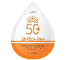 Отбеливающий солнцезащитный крем Laikou SPF 50+ 2 г