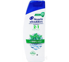 Шампунь проти лупи Head & Shoulders 2 в 1 Menthol 400 мл