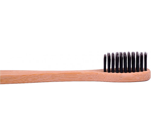 Зубна щітка бамбукова Viktoriz Сила чорного вугілля