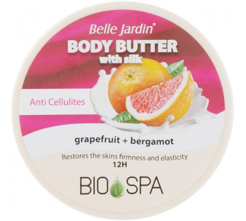 Крем для тіла антицелюлітний Belle Jardin Body Butter Cream Грейпфрут і Бергамот 300 мл