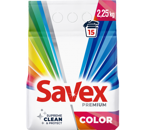 Стиральный порошок Savex Automat Premium Color 2.25 кг