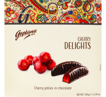 Мармелад жевательный Goplana Cherry в шоколаде 190 г
