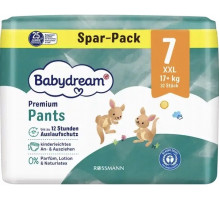 Підгузки-трусики Babydream Premium 7 (17+ кг) 32 шт