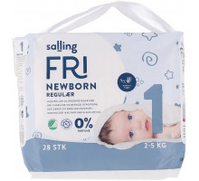 Подгузники salling FRI Newborn 1 (2-5кг) 28 шт