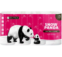 Туалетний папір Сніжна панда Extra Care Aroma 4-шарова 16 шт