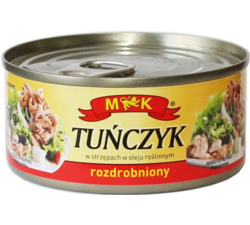 Тунець MK Tunczyk подрібнений в олії 170 г