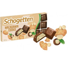 Шоколад молочный Schogetten Macadamia Cookie 100 г