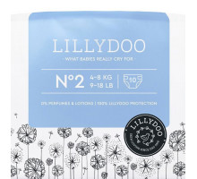 Подгузники Lillydoo 2 (4-8 кг) 10 шт