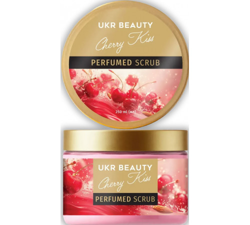 Скраб для тела UKR Beauty Cherry Kiss парфюмированный 250 мл Скраб для тела UKR Beauty Cherry Kiss парфюмированный 250 мл