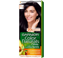 Фарба для волосся Garnier Color Naturals 1+ Ультрачорний 110 мл