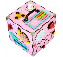 Бізікуб рожевий 23 х 23 х 23 см