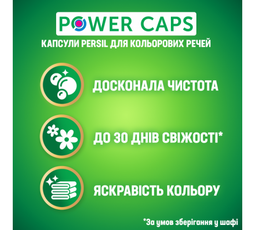 Гелевые капсулы Persil Power Caps Color 48 шт (цена за 1 шт)