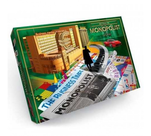 Настільна гра Danko Toys G-MonP-01-01U Monopolist Luxe