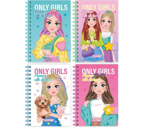 Блокнот для дівчаток Апельсин LS-01 Only Girls Planner