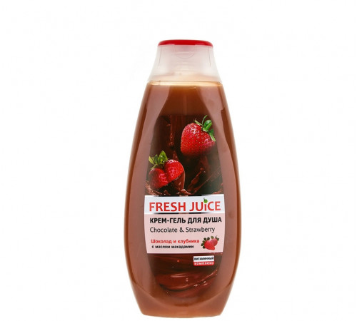 Гель для душа Fresh Juice 400 мл Chocolate-Strawberry