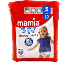 Подгузники-трусики Mamia Ultra Dry 5 (12-18 кг) 20 шт