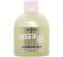 Зволожуючий гель для миття рук і тіла Hollyskin Green Tea 300 мл