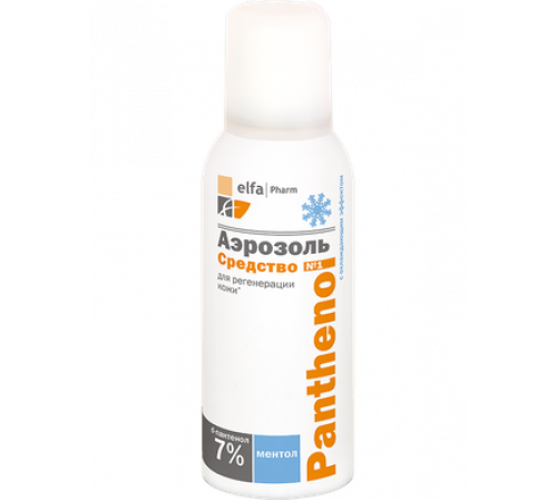 Засіб для регенерації шкіри Panthenol з охолоджуючим ефектом Аерозоль 150 мл