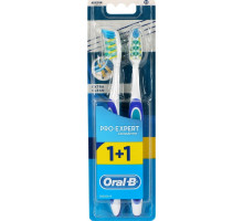 Набор зубных щеток Oral-B 1+1 Pro-Expert Экстрачистка средней жесткости