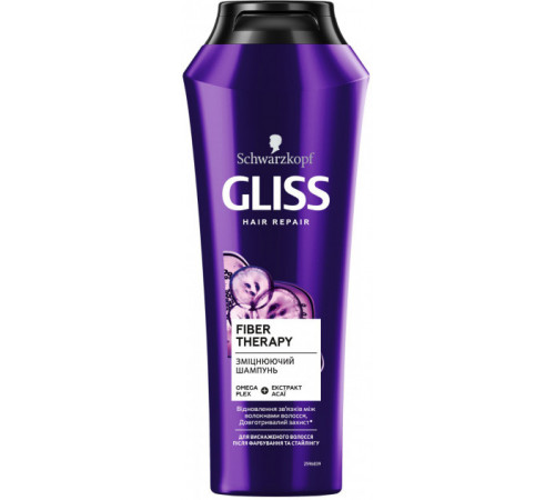 Шампунь для волос Gliss Kur Fiber Therapy Укрепляющий 250 мл