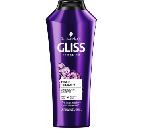 Шампунь для волос Gliss Kur Fiber Therapy Укрепляющий 400 мл