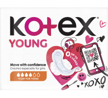 Гігієнічні прокладки Kotex Young нормал 9 шт