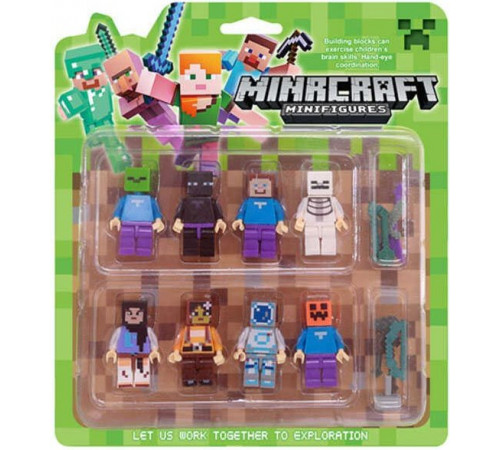 Набір фігурок 8909 Minecraft 8 шт