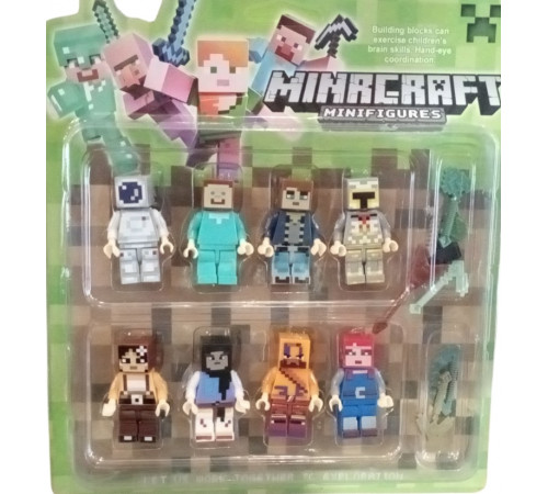 Набір фігурок 8909 Minecraft 8 шт