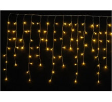 Гірлянда шторка С 61483-20 Y (4 метри, 100 лампочок, жовте світло, від батарейок, 2 режими)