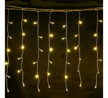 Гірлянда шторка C 61480-35 Y (4.2 метрів, жовте світло, від батарейок, 2 режими)