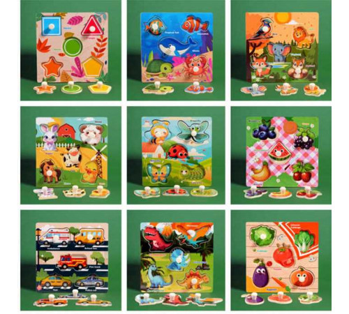 Дерев\'яна гра C 75288 Вкладиші мікс видів