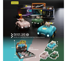 Машинка гоночна 512-15 (підсвічування, інерція, ведмедик рухається)