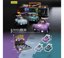 Машинка гоночна 512-19 (підсвічування, інерція, ведмедик рухається)