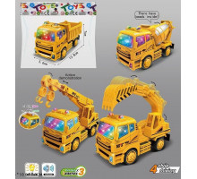 Спецтехніка 7720 Будівельна машина (звук, підсвічування, інерція) у пакеті