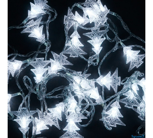 Гірлянда Ялинка С 23454-41 (28 лампочок, 5 метрів, біла, від мережі 220В)