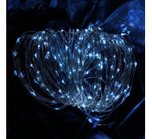 Гірлянда світлодіодна C 61486 (20 метрів, на батарейках, біле світло)