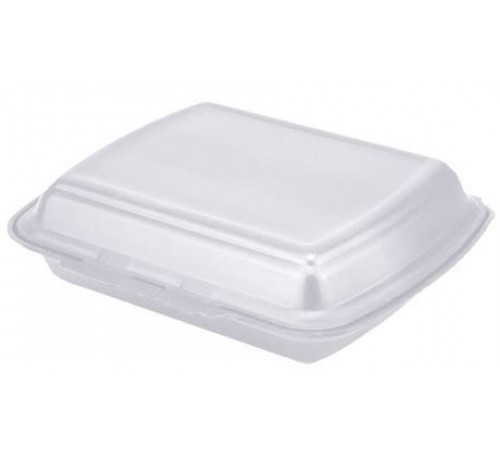 Ланч-бокс зі спіненого полістиролу НР-10 150х246х60 мм Ланч-бокс зі спіненого полістиролу НР-10 150х246х60 мм