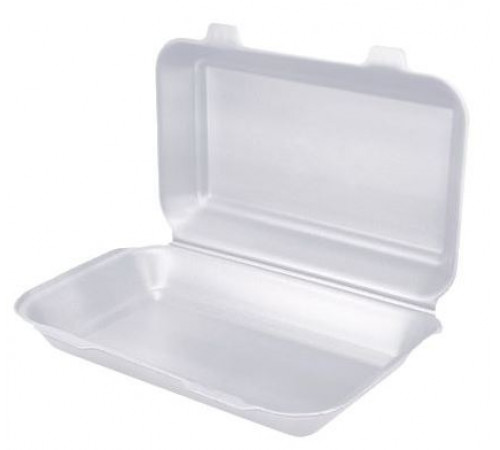 Ланч-бокс зі спіненого полістиролу НР-10 150х246х60 мм Ланч-бокс зі спіненого полістиролу НР-10 150х246х60 мм