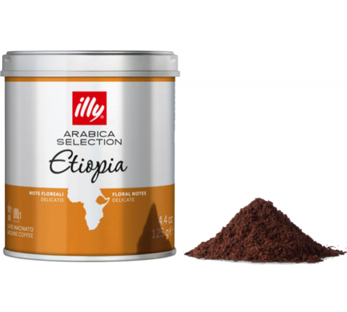 Кава мелена Illy Etiopia 125 г жб