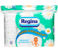 Туалетная бумага Regina Ромашка 3 слоя 12 рулонов