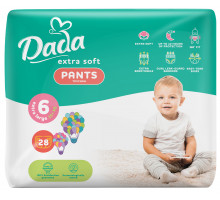 Подгузники-трусики DADA Extra Soft Pants (6) XL 15+ кг 28 шт