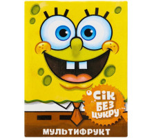 Сік без цукру Sponge Bob Мультифрукт 200 мл