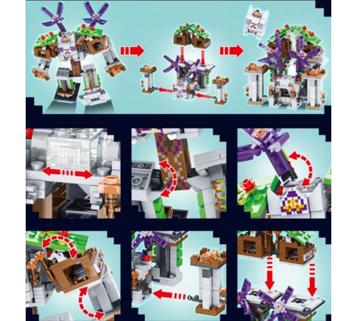 Конструктор LB1146 Minecraft 492 деталі Конструктор LB1146 Minecraft 492 деталі