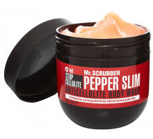 Зігрівальне антицелюлітне обгортання для тіла Mr. Scrubber Stop Cellulite Pepper Slim 250 г