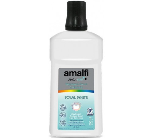 Ополаскиватель для полости рта Amalfi Total White 500 мл