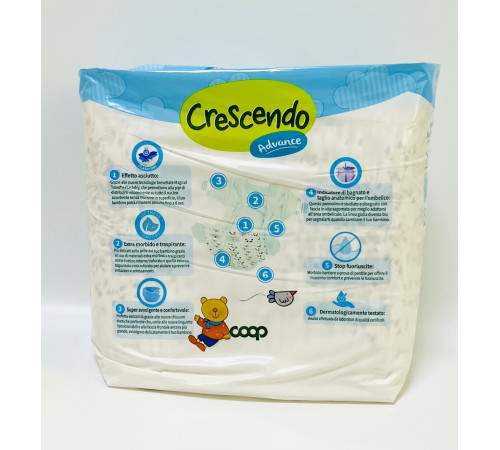 Подгузники Crescendo 2 (3-6 кг) 28 шт